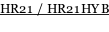 HR21 / HR21HYB